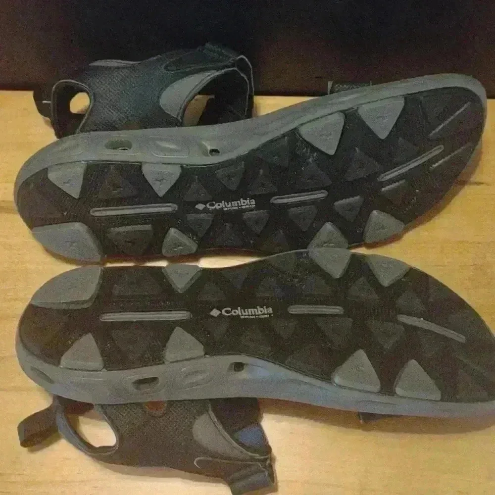 Men's Columbia‎ Thunder Rapids sport sandals gray/black size 9